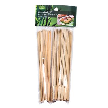 Imagem de Jacent Brite Concepts, 10 polegadas de variedade de espetos de bambu