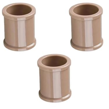 Imagem de Luva Pvc 40Mm Soldável Conexão Encanamento Kit 03 Un