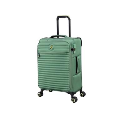 Imagem de It Luggage Circulador giratório expansível de 8 rodas Softside de 55,88 cm, Cerca Viva Verde, Small, Circulador giratório expansível de 8 rodas Softside de 56 cm,
