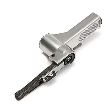 Imagem de Lixadeira de Cinta Aérea Máquina Lixar Angular com Cintas Lixamento para Compressor Ar Conjunto Ferramentas Neumáticas Indústria Residencial Marcenaria Móveis Plásticos Polimento Metal Melhorar a Efic