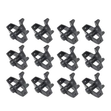 Imagem de Ｂｅｓｇａ Tensionador de cerca elétrica portátil, reutilizável e versátil para cercas, ideal para fazendas e jardins, Preto 12 Peças