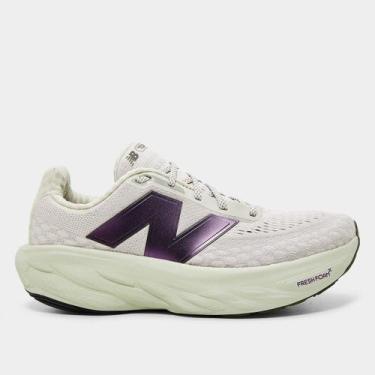Imagem de Tênis New Balance Fresh Foam X 1080 V14 Feminino, Bege, 34