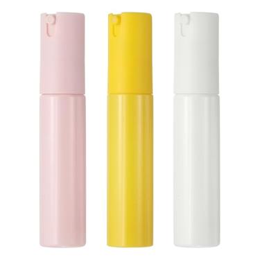 Imagem de YELARXI Frascos de bomba Airless, dispensador de cosméticos tamanho de viagem, recipientes recarregáveis, frascos de spray para produtos de higiene pessoal adequado para (hidratante/xampu/creme) 30 ml