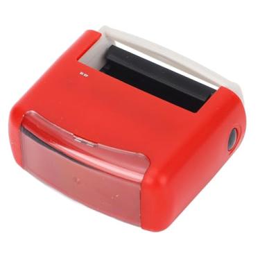 Imagem de WALFRONT Kit de Carimbo Personalizado Com Tinta Automática, Números Personalizados, Letras do Alfabeto, Data, para Escritório, Escola, Negócios