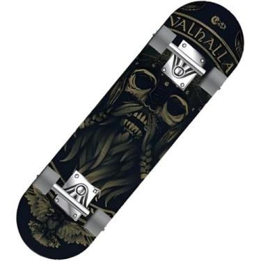 Imagem de Skate Infantil Completo com Rodas PU e Trucks Resistentes - Ideal para Iniciantes e Crianças de 5 a 12 Anos - Shape Colorido e Seguro para Diversão e Esporte