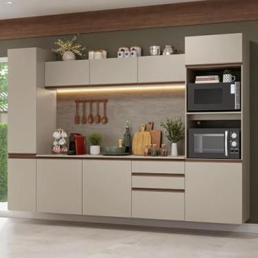 Imagem de Armário de Cozinha Completa 280cm Suspensa Nice Madesa 06