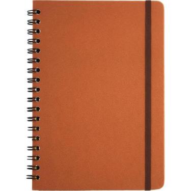 Imagem de Caderno 01X1 Cp.dura Colegial Classica Caramelo 80F - Cicero