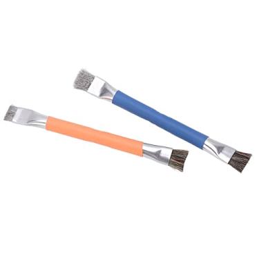 Imagem de Luqeeg Mini Escova de Limpeza da Placa-mãe Forte e Durável para Componentes de Elétrons Material: Liga de Aço 2 Unidades, Cena aplicável: Limpeza de Vários Componentes Eletrônicos
