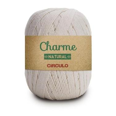 Imagem de Fio Linha Charme 396m e 150g Ideal p/Crochê e Tricô Marca Círculo (20 - NATURAL)