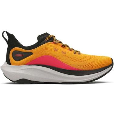 Imagem de Tênis Olympikus Reverso 3 Unissex Laranja Rosa Corrida, Laranja, 36