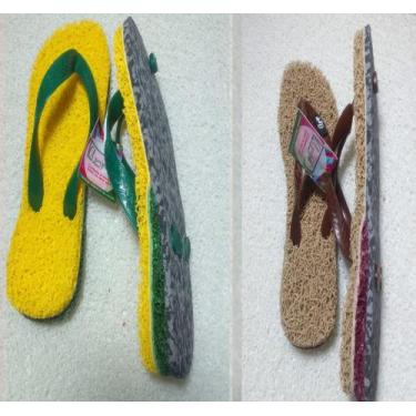 Imagem de Chinelos Apaju, 2 pares de chinelo de vinil/ emborrachado para esporão