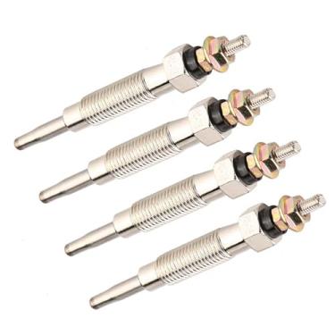 Imagem de Luqeeg Velas Incandescentes do Aquecedor Durável de 4pcs Plug para PAJERO SHOGUN 2.8 TD, Resistente à Corrosão, Adequado para Processo de Partida de Motor