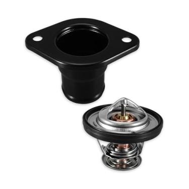 Imagem de Termostato e caixa de arrefecimento do motor para Chrysler Dodge Challenger Charger Durango Magnum Jeep Grand Cherokee 4.7L 5.7L 6.1L 6.4L Ram 1500 2500 3500 5.7 2003-2024 Substituir 52028898AI