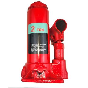Imagem de Luocute Macaco de Garrafa Hidráulico, 2 Toneladas de Capacidade de 4.409 Lbs, Macaco de Aço para Serviço Pesado Com Base Antiderrapante, Macacos de Garrafa para Veículo Sedan SUV