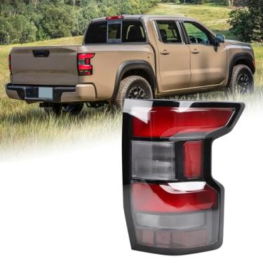 Imagem de KAMDKI Conjunto de luz traseira LED RH adequado para 2022 2023 2024 Nissan Frontier Lâmpada de freio do lado direito do passageiro 26550-9BU1A