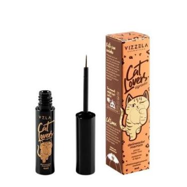 Imagem de Delineador Líquido Vizzela Cat Lovers Marrom-Feminino