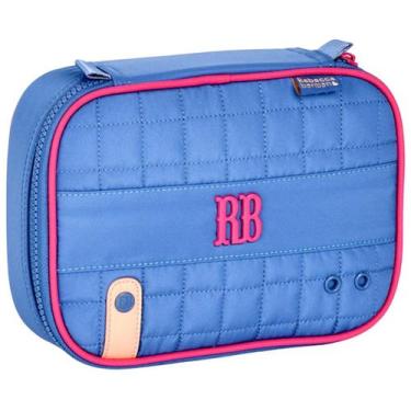 Imagem de Estojo escolar box para 36 lápis Plush Dreams Rebecca Bonbon - azul