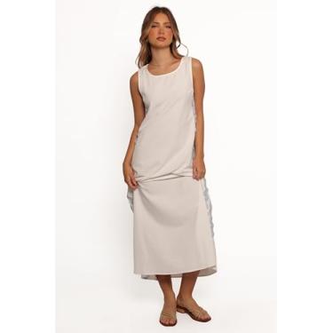 Imagem de Petal & Pup Vestido feminino Lennie Midi azul creme, Azul creme, GG