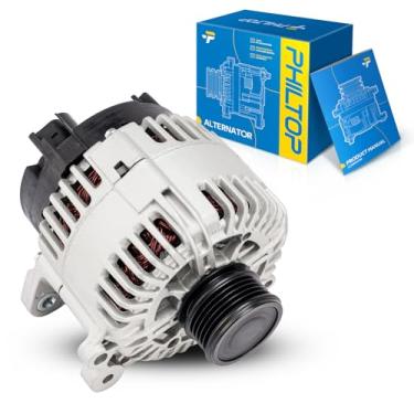 Imagem de PHILTOP Alternador, Substituição do conjunto do alternador 11460 para Beetle 2,5L 2012-2014, Passat 2,5L 2012-2014, Fusca 2,5L 2006-2010, Alternadores de substituição automotiva