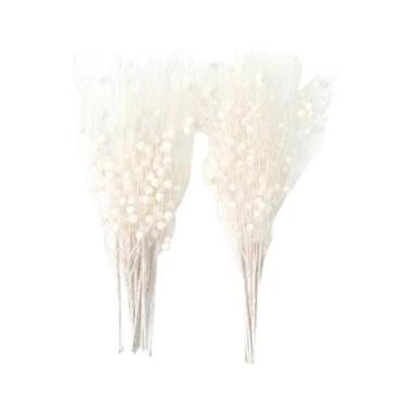 Imagem de Buquê De Frutas Artificiais Com Glitter Para Decoração De Árvore De Na