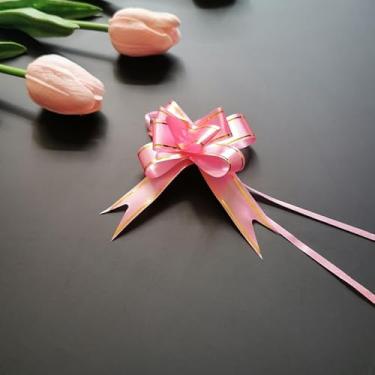 Imagem de Arcos de puxar para embrulho de presente, 10 peças de laço de presente pequeno a granel para embalagem de presentes, caixas, cestas de presente, Natal, casamento, dia dos namorados e decoração de