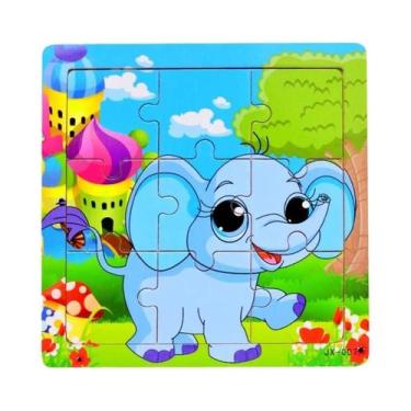 Imagem de Quebra-Cabeça Educacional Montessori De Madeira 3D Para Crianças, Jogo