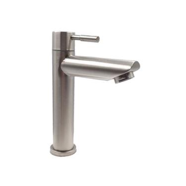 Imagem de Torneira Banheiro Lavabo 1/4 Volta Bica Baixa Aço Inox 304 SU113 - JOL