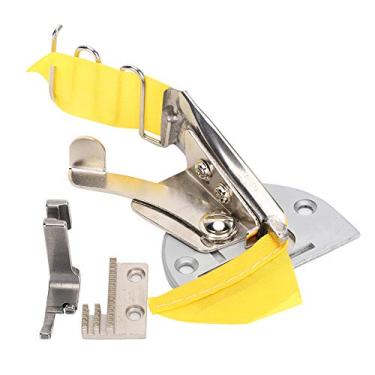 Imagem de Pasta de máquina de costura Pasta dupla Acessório de encadernação industrial Acessórios de encadernação de bainha de aço inoxidável de alta resistência para ponto fixo Máquina de (30mm)