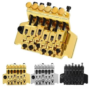 Imagem de Generic Estabilizador de Mola de Guitarra, Molas Premium, Maravilhoso Vibrato para Guitarristas, Eletroforese Preta (Ouro)