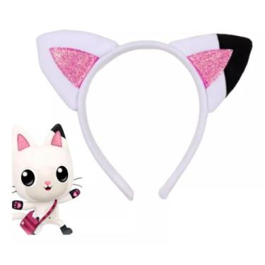 Imagem de Tiara Orelhinhas Gato Pandy Casa Mágica Da Gabby Infantil - 3