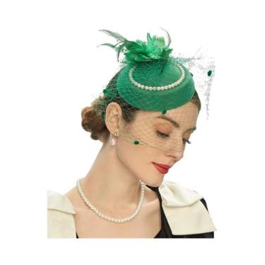 Imagem de Fascinadores Elegantes De Plumas Para Mulheres, Faixas De Cabelo Em Ma