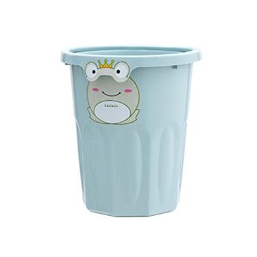 Imagem de pcagfaajmh Caixote do lixo bonito e moderno caixote do lixo para armazenar e guardar resíduos no banheiro, cozinha, casa, escritório, lixeira (cor: grande - rosa) (pequeno)