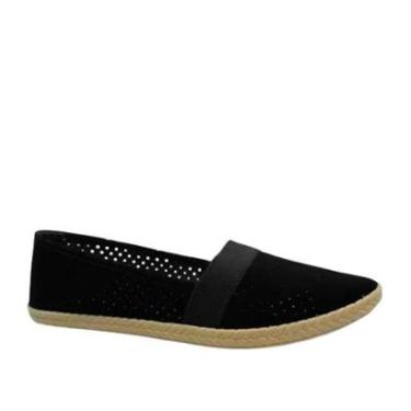 Imagem de Sapatilha Moleca Feminina Alpargata Slip On - Nude Nobuck - 39-Feminino