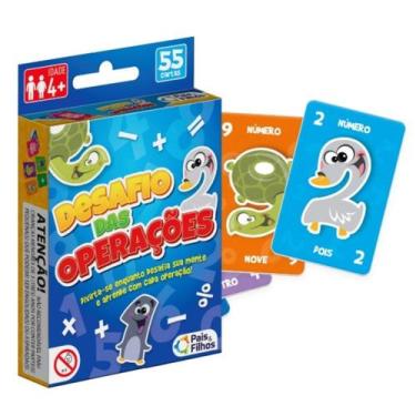 Imagem de Jogo Desafio Das Operações Matemática Educativo Pedagógico - Pai & Fil