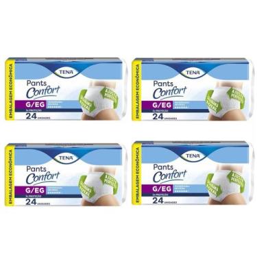 Imagem de Fralda Geriátrica Descartável Tena Mega Roupa Íntima Pants Confort - 4