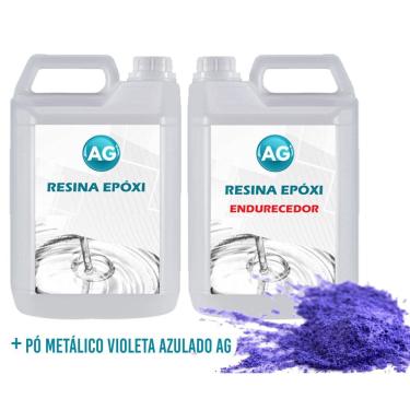 Imagem de Porcelanato Líquido Metálico Violeta Azulado Ag Por M