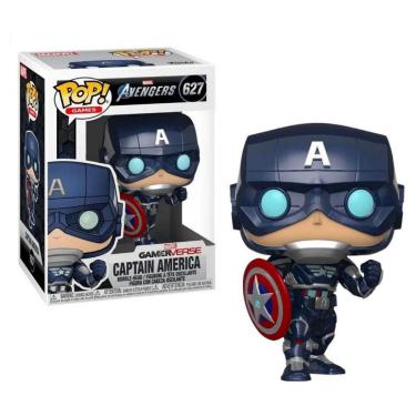 Imagem de Funko Pop Marvel Avengers 627 Captain America Tech Suit