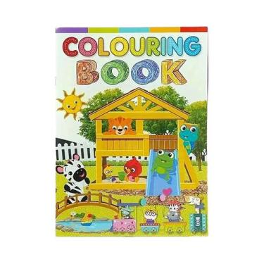 Imagem de Livro De Colorir Infantil Com Desenhos Animados, 20 Páginas, Estilo Gr