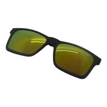 Imagem de Clip On Para Armação Mormaii Swap M6057 Fosco Lente Vermelha Espelhada Polarizada-Masculino