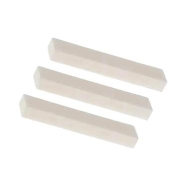 Imagem de Nuts De Osso De Búfalo Em Branco, Sem Ranhuras, Para Guitarra, Banjo E