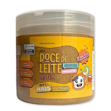 Imagem de Creme Proteico 200g Mix Nuts Pasta de Amendoim Nutts Mais - Doce de Leite-Unissex