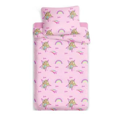 Imagem de Jogo de Cama 2 peças Infantil Toque de Seda - Jolitex - Barbie