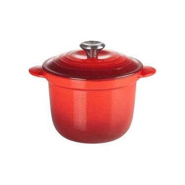 Imagem de PANELA DE ARROZ LE CREUSET EVERY 18CM COM TAMPA INTERNA EM FERRO FUNDIDO VERMELHO 41110180600460
