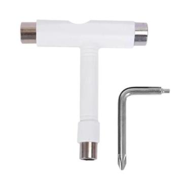 Imagem de Ferramentas Portáteis Em Forma De T Para Skate, Chave Allen Multifunci