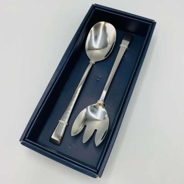Imagem de Conjunto 2 peças Colher e Garfo aço inox para salada - Berna  Wolff