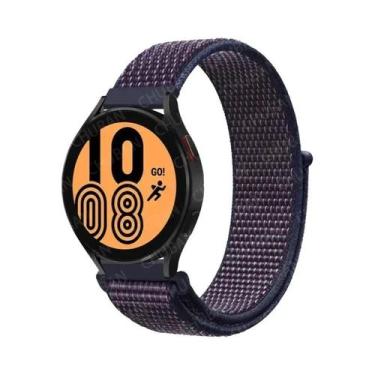 Imagem de Pulseira De Nylon 20mm/22mm Para Samsung Galaxy Watch GT E Huawei Watc