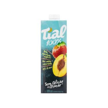 Imagem de Suco de Maçã e Pêssego Sem Adição de Açúcar Tial 1L