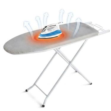 Imagem de Capa Forro Tabua Passar Roupa Térmica Alumizada Espuma Elastico Ajusta