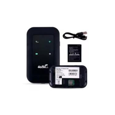 Imagem de Modem Portátil 4G 5G LTE H806 Wi-Fi 802.11 B g N Até 10 Usuários Bateria 2100 Mah Branco OEM
