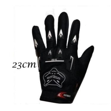 Imagem de Luva Esportiva Luvas de Dedo Completo para Ciclismo e Corrida com Secagem Rápida Preto OEM